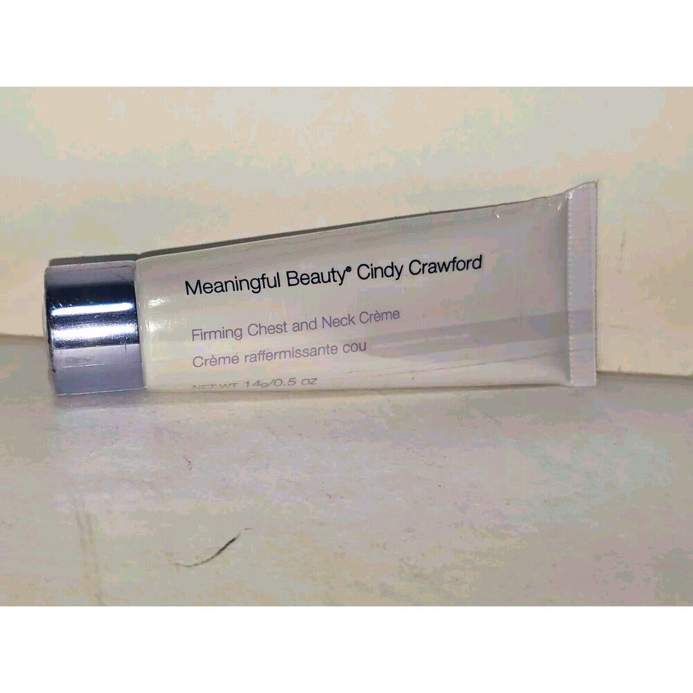 Meaningful Beauty Cindy Crawford Firming Chest and Neck Creme .5oz Sealed